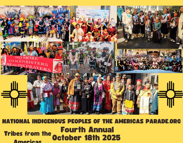 The 4th Annual National Indigenous Peoples of the Americas Parade 2025